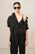 Poplin Tie Jumpsuit Urban Zen